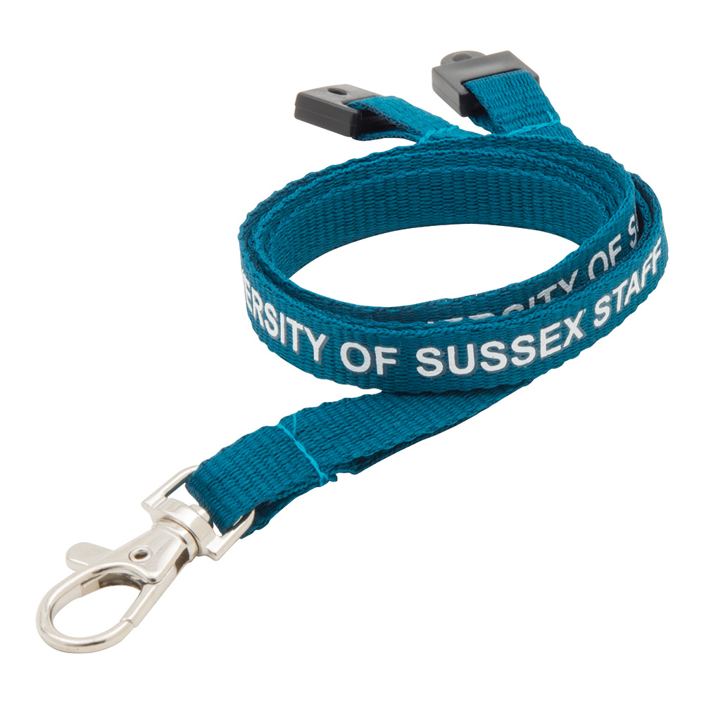 10mm Flat Lanyard printed and personalised from the UK's friendliest ...