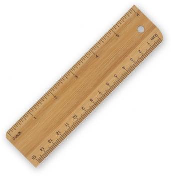 Product image 1 for 6 Inch Bamboo Ruler