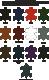 Product icon 2 for Bonded Leather Pear Shaped Key Fobs