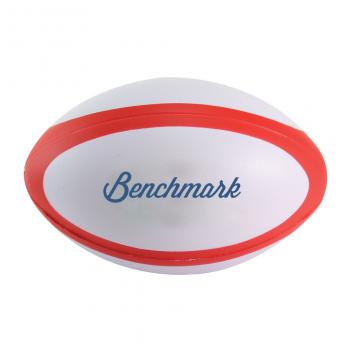 Product image 2 for Dual Colour Rugby Ball Stress Shape