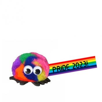 Product image 1 for Rainbow Pride Logo Bug