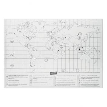 Product image 2 for Scratch World Map