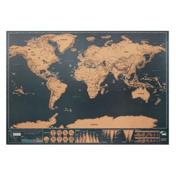 Product image 1 for Scratch World Map