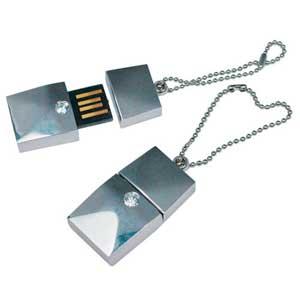 Product image 1 for Small Rectangular Metal USB Flash Drive