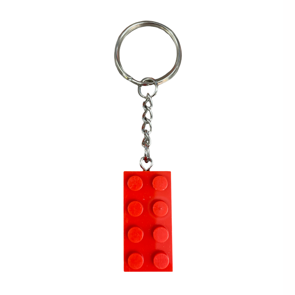 Building Block Shape Keyring - RT Promotions