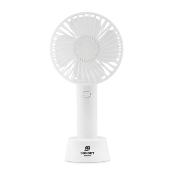 Small Rummy Fan Personalised Small Portable Fan from the UK's friendliest supplier